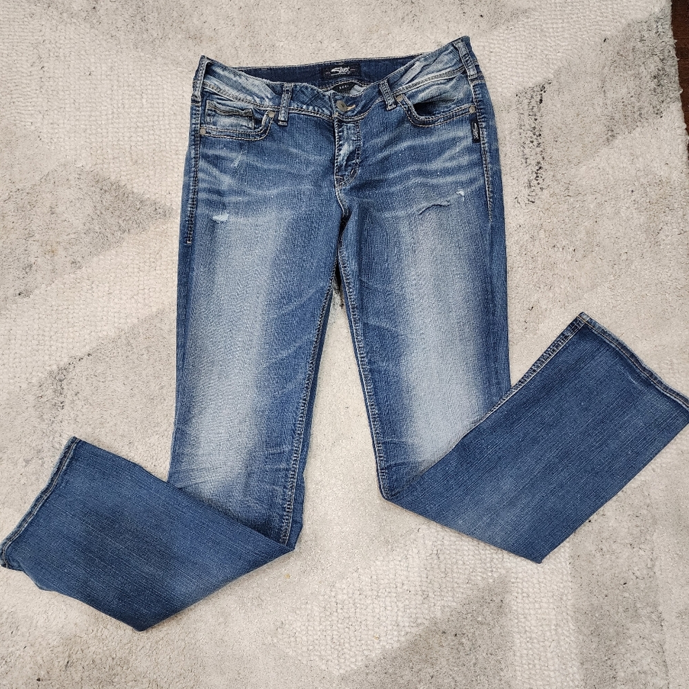 SilverSuki Boot Cut ladies jeans size 34x35